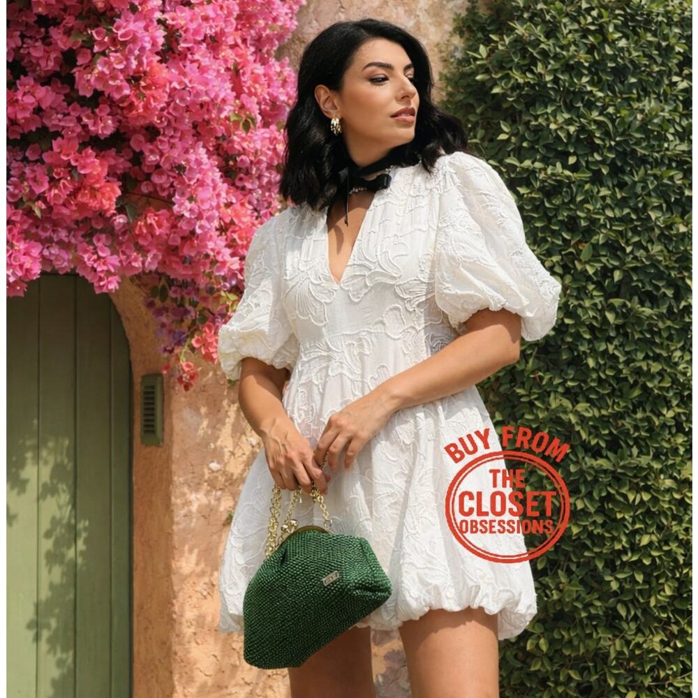 LAST ONE! RARE!!! ZARA Blogger Fave Balloon Hem Mini Dress NWT 🤍